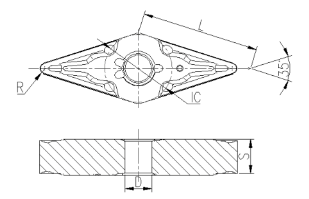 carbide wood turning inserts